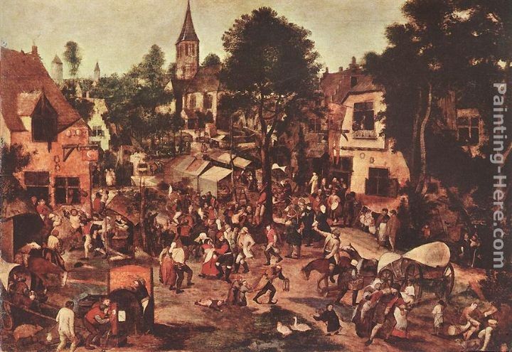 Pieter the Younger Brueghel Village Feast